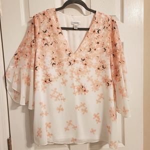 Calvin Klein sheer top